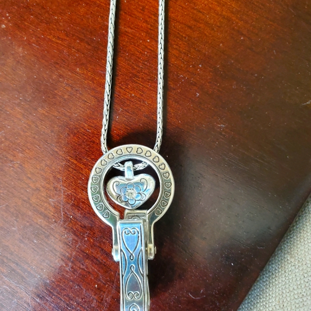 Brighton Badge Clip Necklace/Lanyard